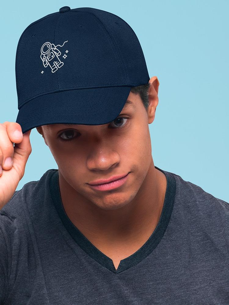 Astronaut White Lineart Hat Hat -Image by Shutterstock