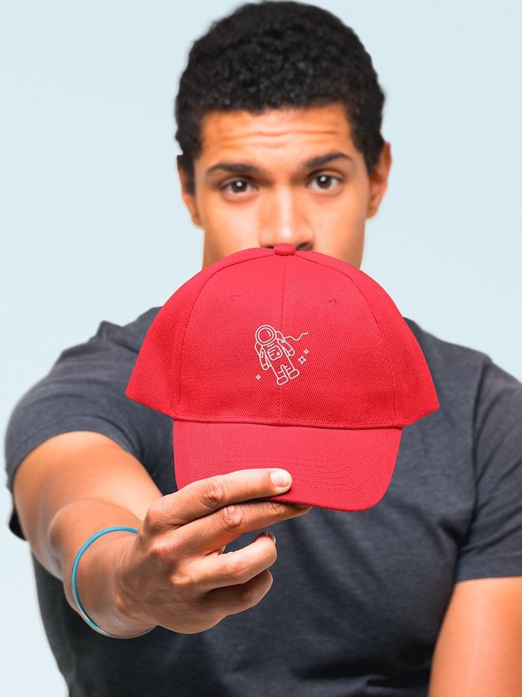 Astronaut White Lineart Hat Hat -Image by Shutterstock