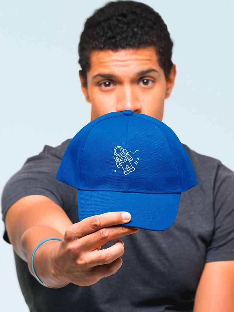 Astronaut White Lineart Hat Hat -Image by Shutterstock