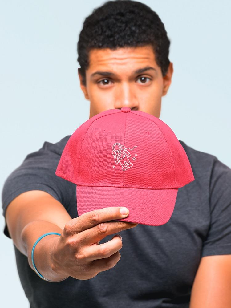 Astronaut White Lineart Hat Hat -Image by Shutterstock