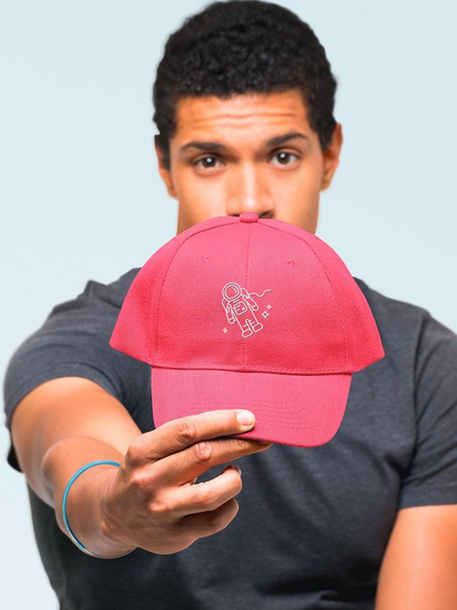 Astronaut White Lineart Hat Hat -Image by Shutterstock