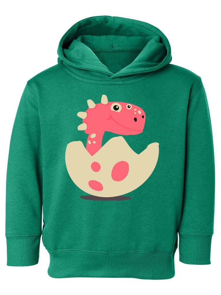 Dinosaur In A Cracked Egg Hoodie -Image by Shutterstock