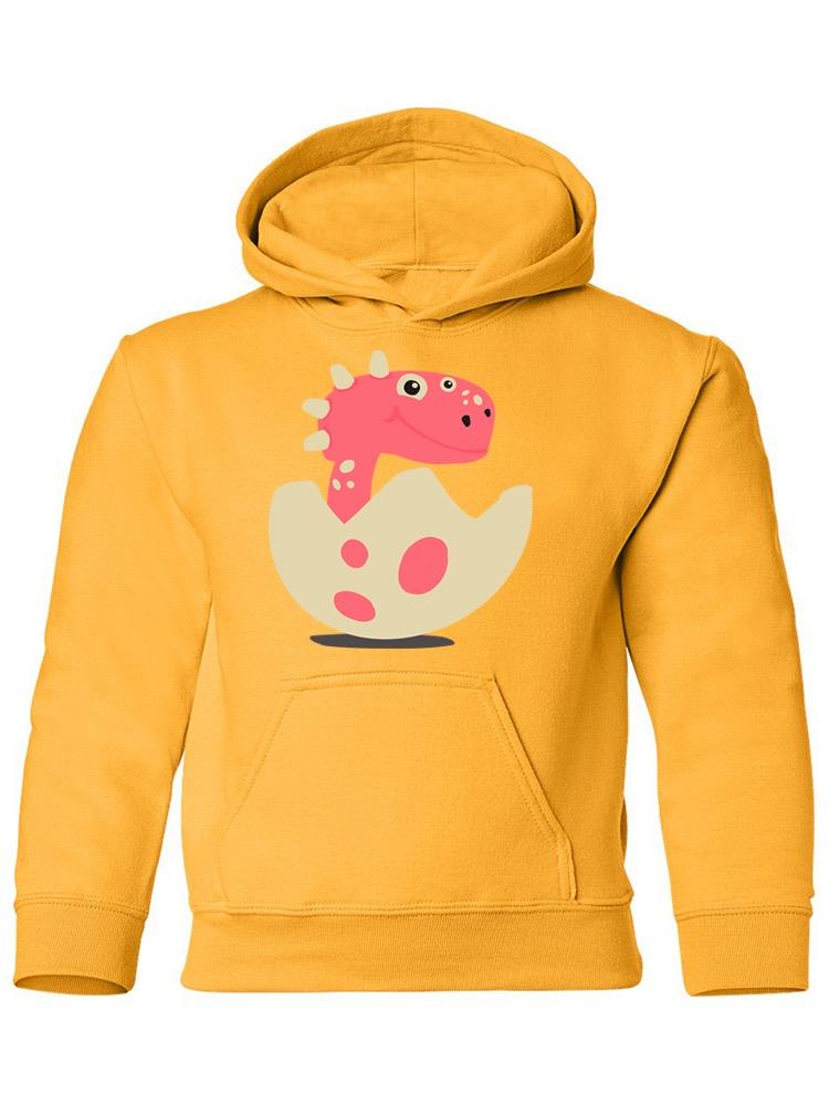 Dinosaur In A Cracked Egg Hoodie -Image by Shutterstock