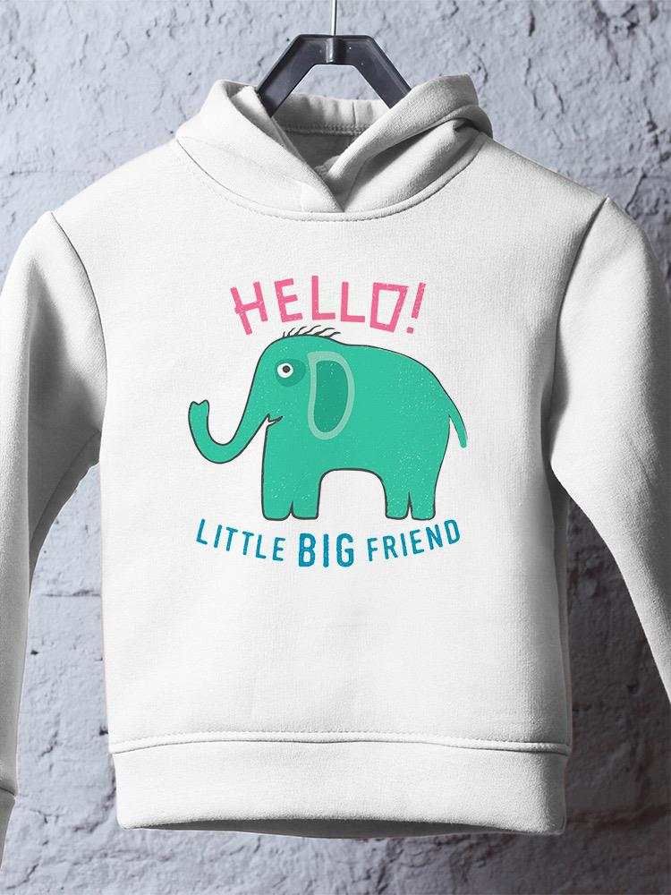 Hello Little Big Friend Hoodie -Image by Shutterstock