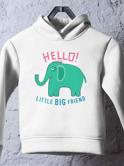Hello Little Big Friend Hoodie -Image by Shutterstock