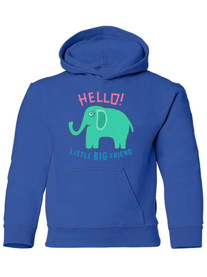Hello Little Big Friend Hoodie -Image by Shutterstock