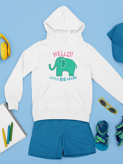 Hello Little Big Friend Hoodie -Image by Shutterstock