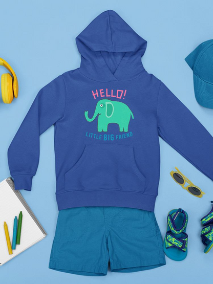 Hello Little Big Friend Hoodie -Image by Shutterstock