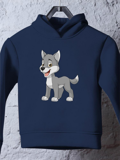 Happy Wolf Hoodie -Image by Shutterstock