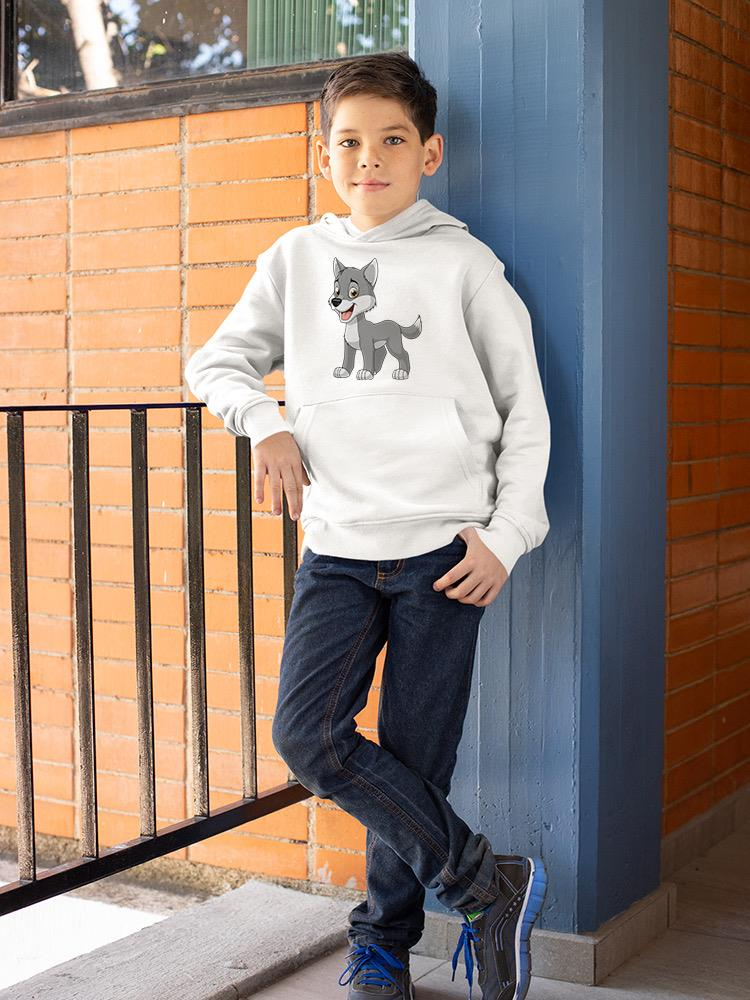 Happy Wolf Hoodie -Image by Shutterstock