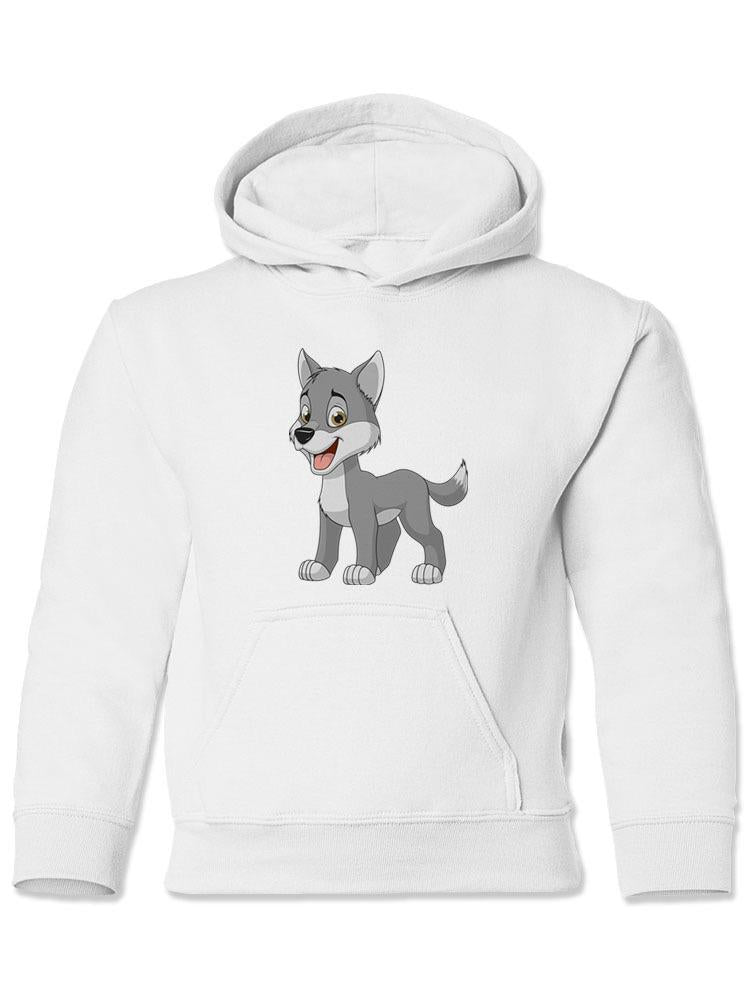 Happy Wolf Hoodie -Image by Shutterstock