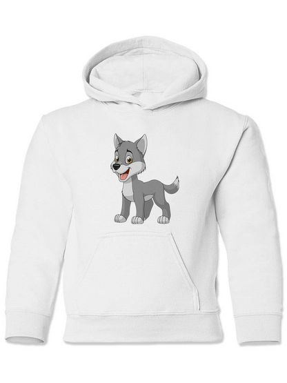 Happy Wolf Hoodie -Image by Shutterstock