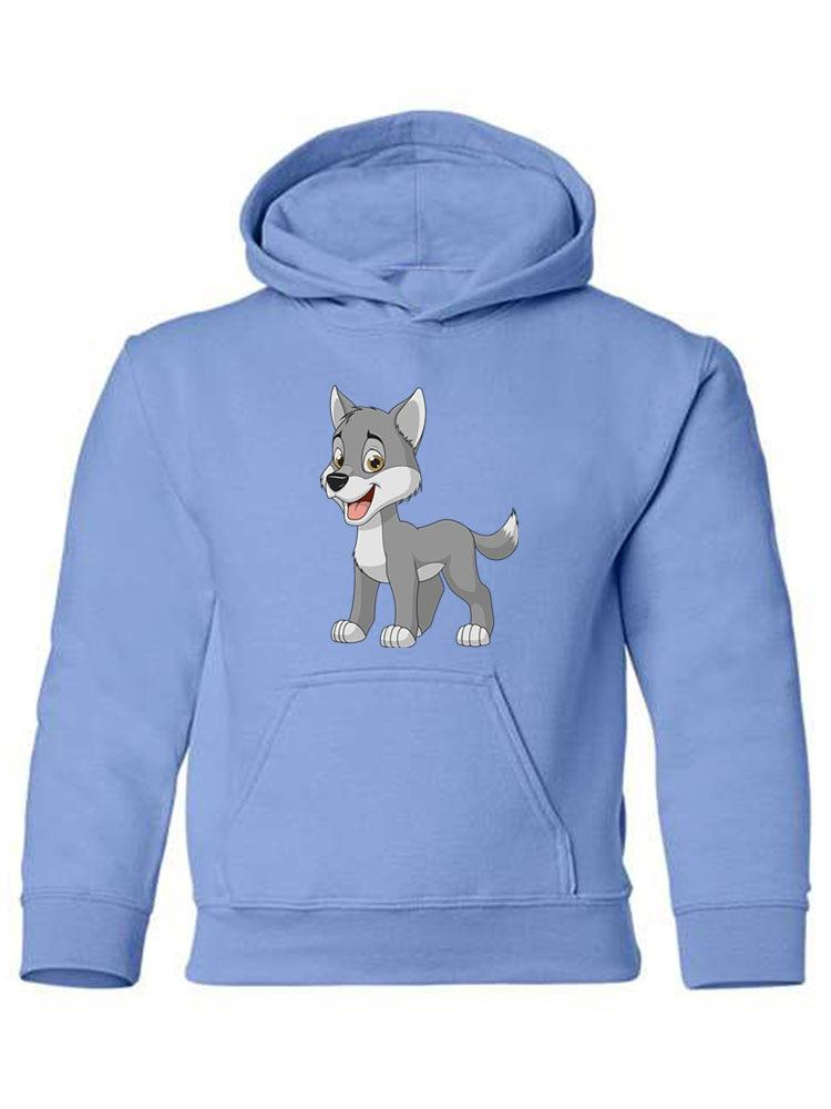 Happy Wolf Hoodie -Image by Shutterstock