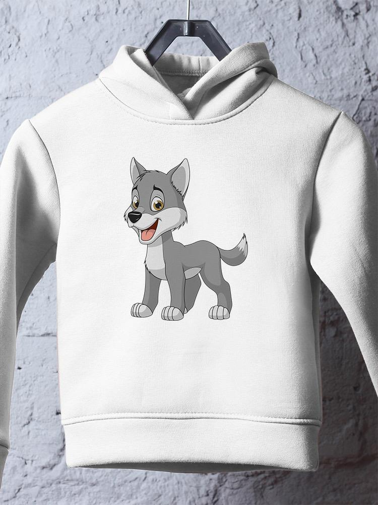 Happy Wolf Hoodie -Image by Shutterstock