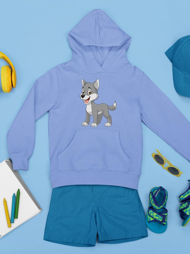Happy Wolf Hoodie -Image by Shutterstock
