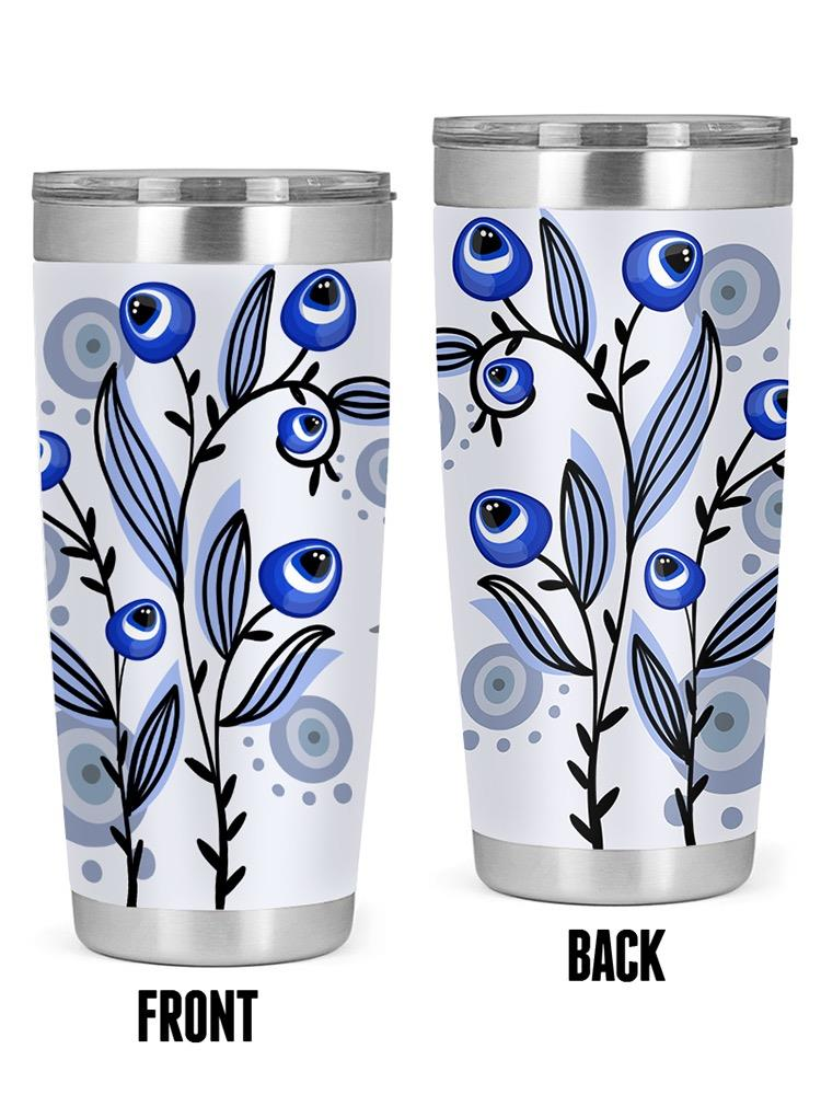 Nazar Eye Bloom Eyes Pattern Tumbler -Image by Shutterstock