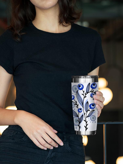 Nazar Eye Bloom Eyes Pattern Tumbler -Image by Shutterstock