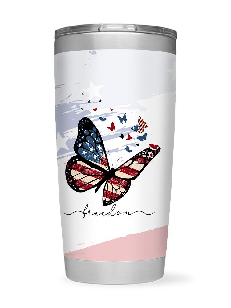 Freedom Butterfly Tumbler -Image by Shutterstock
