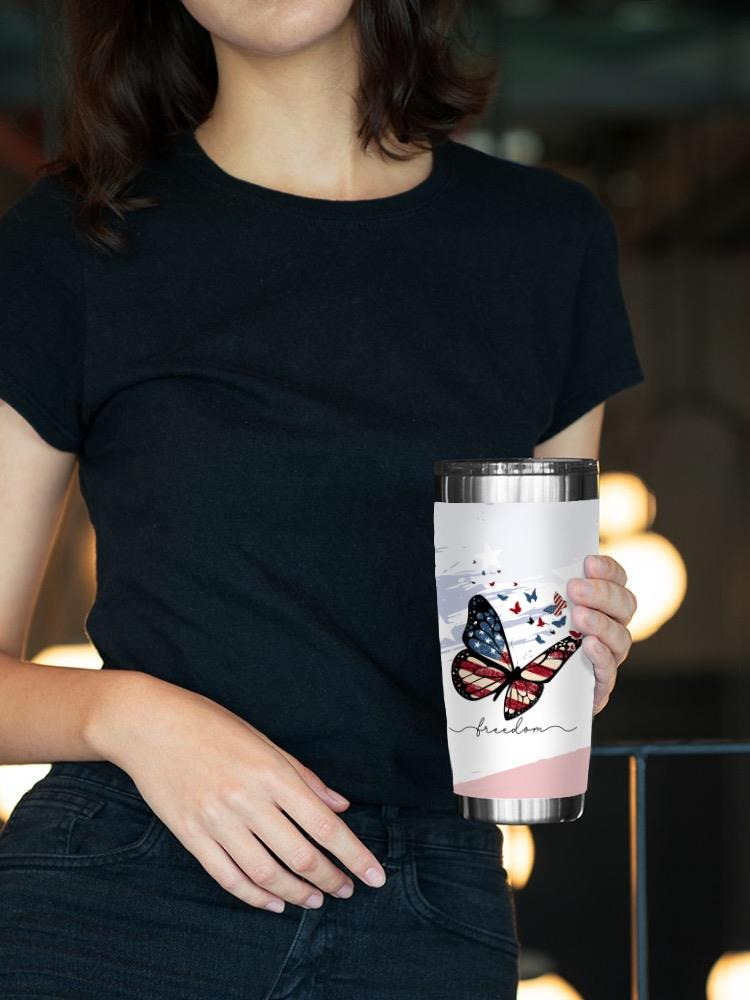 Freedom Butterfly Tumbler -Image by Shutterstock