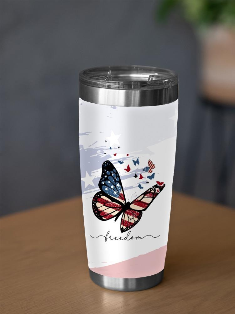 Freedom Butterfly Tumbler -Image by Shutterstock