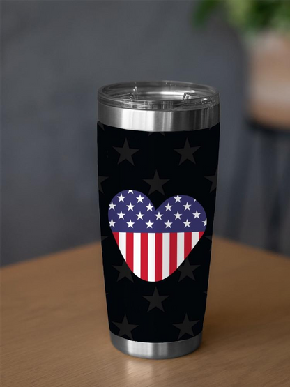 American Love Flag Tumbler -Image by Shutterstock