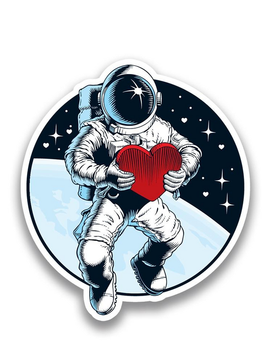 Astronaut With Heart -Image by Shutterstock