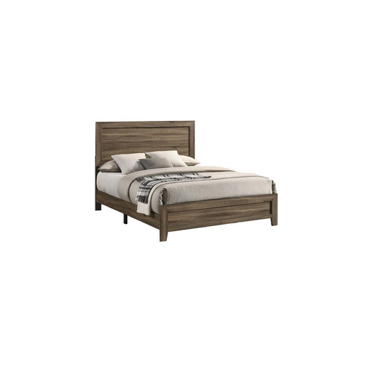 Donna Dark Walnut Twin Bed (Panel)