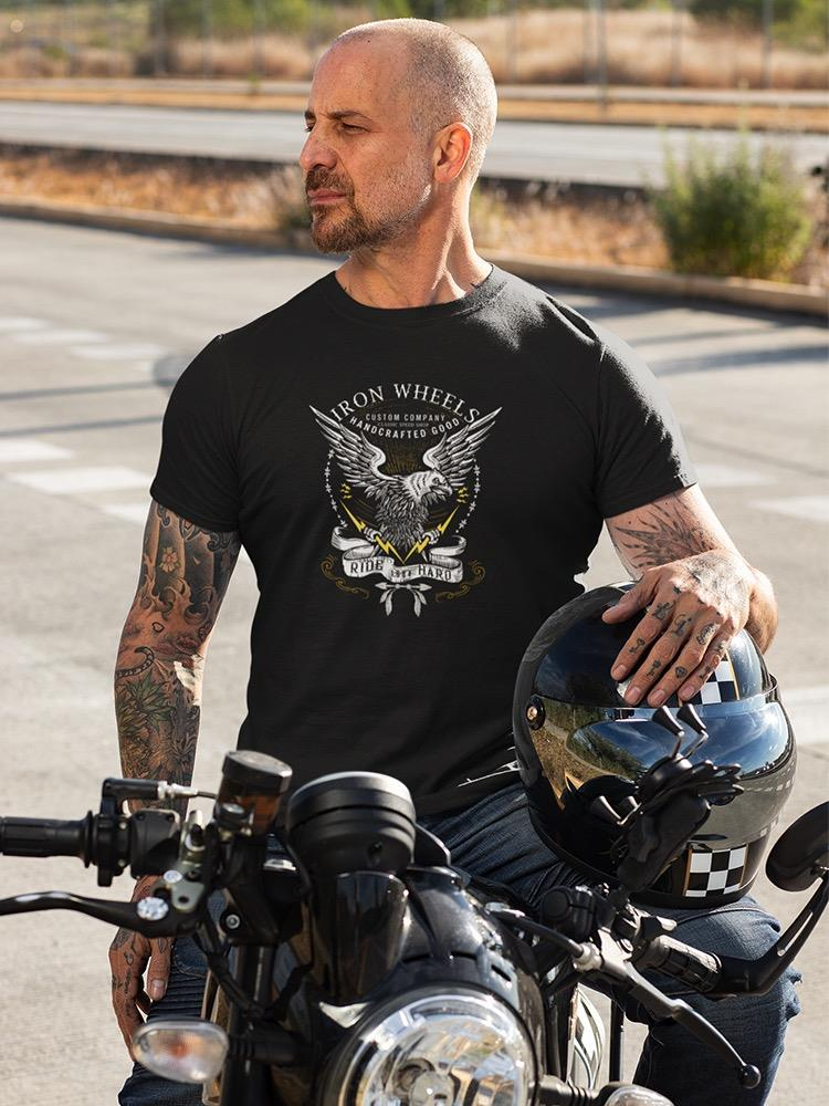 Old School Eagle Badge T-shirt -Image by Shutterstock