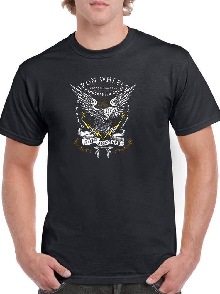 Old School Eagle Badge T-shirt -Image by Shutterstock