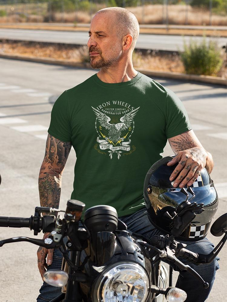 Old School Eagle Badge T-shirt -Image by Shutterstock