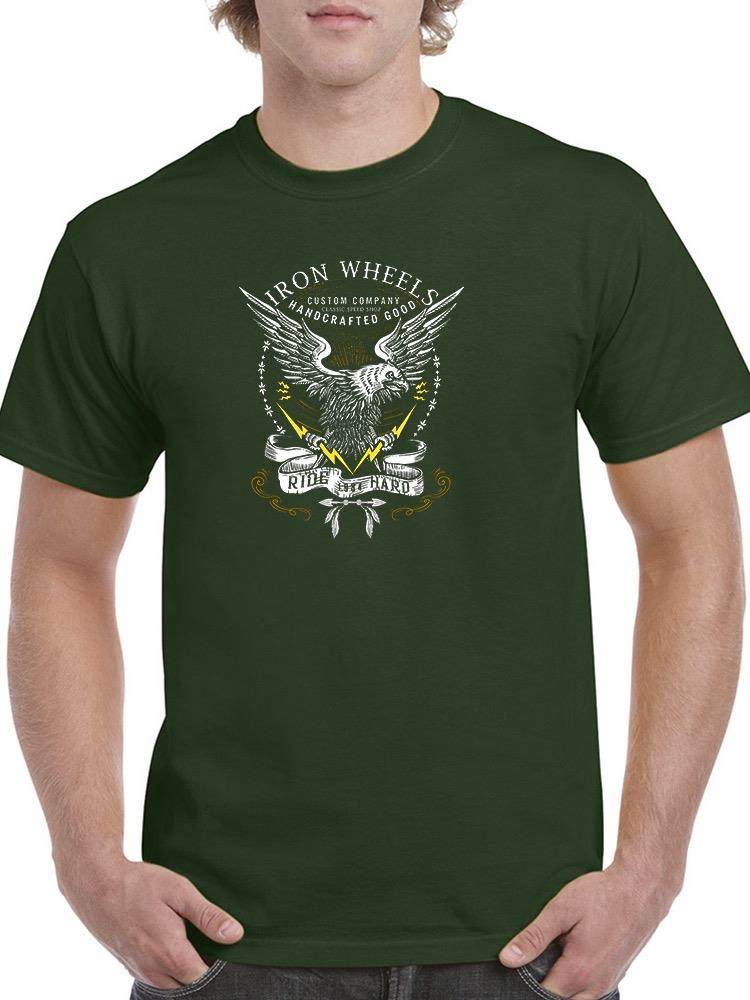 Old School Eagle Badge T-shirt -Image by Shutterstock