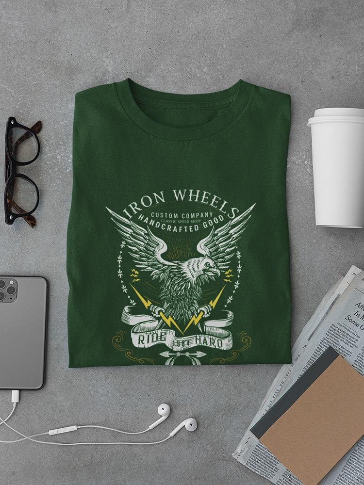 Old School Eagle Badge T-shirt -Image by Shutterstock