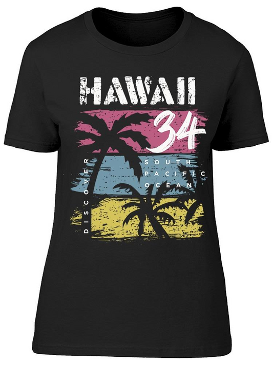 Hawaii Trendy Design Discover Tee Women's -Image by Shutterstock