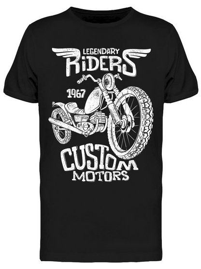 Legendary Rides, Custom Motors Tee Men's -Image by Shutterstock