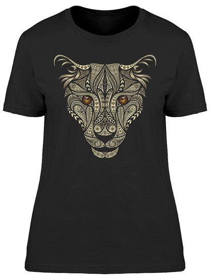 Patterned Leopard Head   Tee Women's -Image by Shutterstock