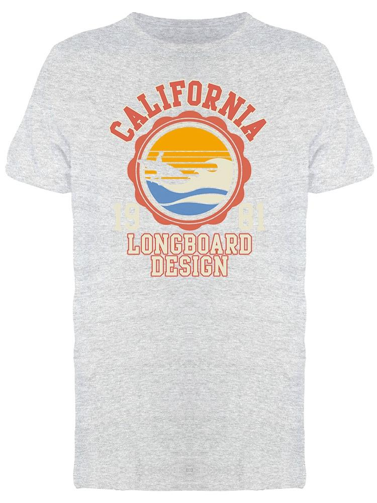Banner. 1981, Longboard Design Tee Men's -Image by Shutterstock