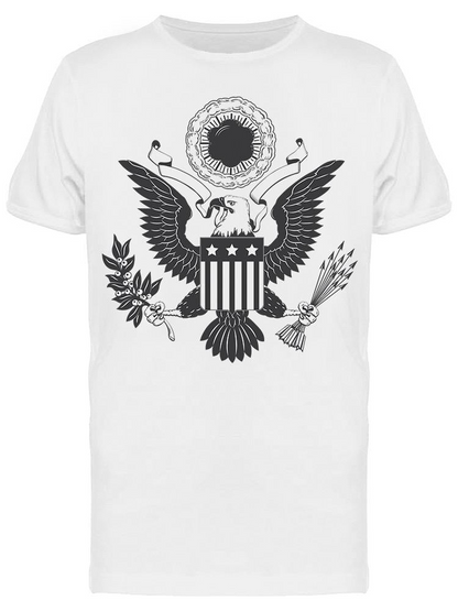 Eagle With Shield  Tee Men's -Image by Shutterstock