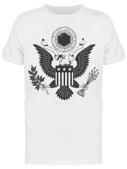 Eagle With Shield  Tee Men's -Image by Shutterstock