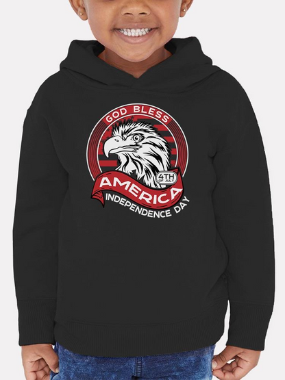 God Bless America Eagle Hoodie -Image by Shutterstock