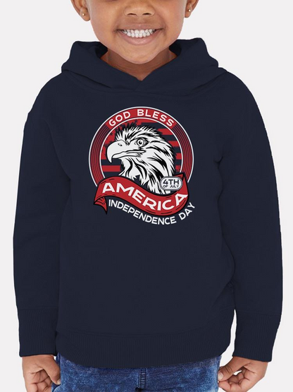 God Bless America Eagle Hoodie -Image by Shutterstock
