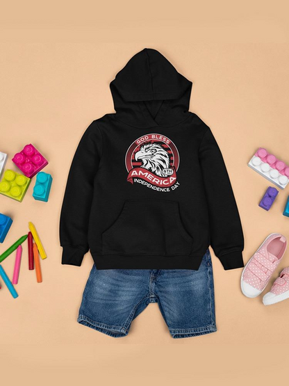 God Bless America Eagle Hoodie -Image by Shutterstock