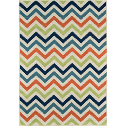 Baja Area Rug, Multi, 7'10" X 10'10"