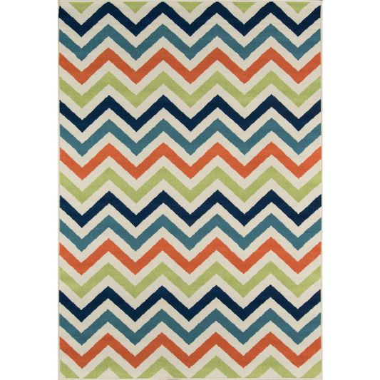 Baja Area Rug, Multi, 7'10" X 10'10"