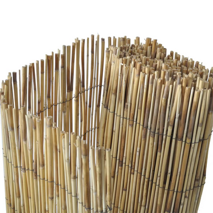 vidaXL Garden Reed Fence 196.9"x66.9"