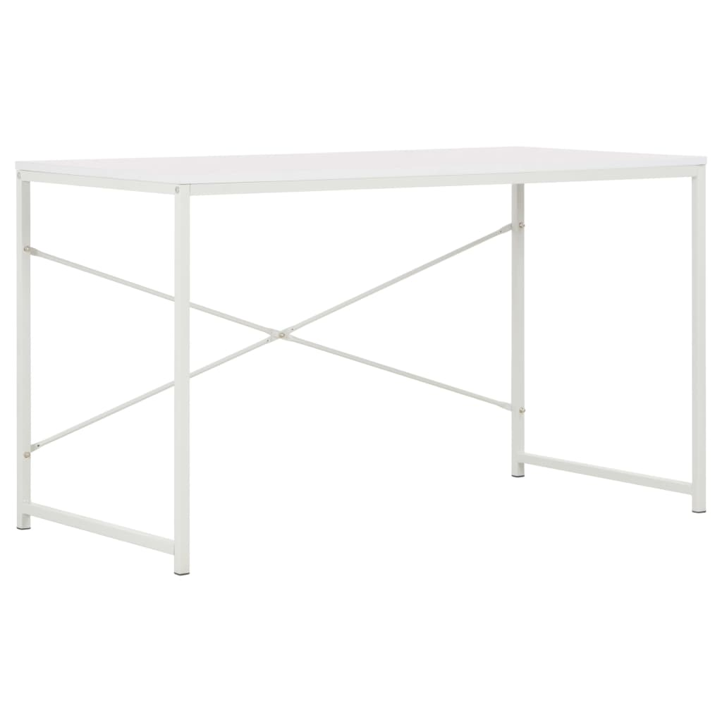 vidaXL Computer Desk White 47.2"x23.6"x27.6"