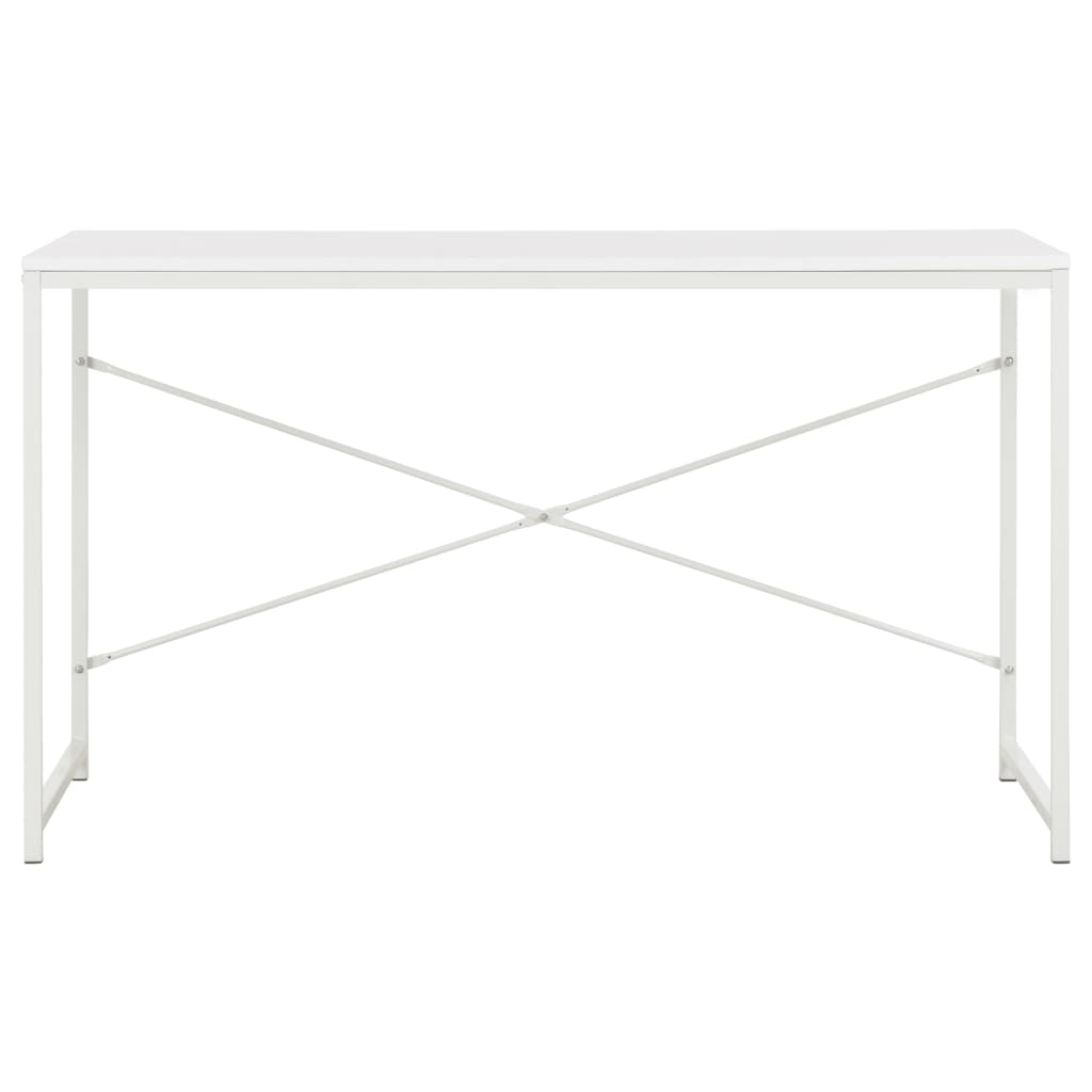 vidaXL Computer Desk White 47.2"x23.6"x27.6"