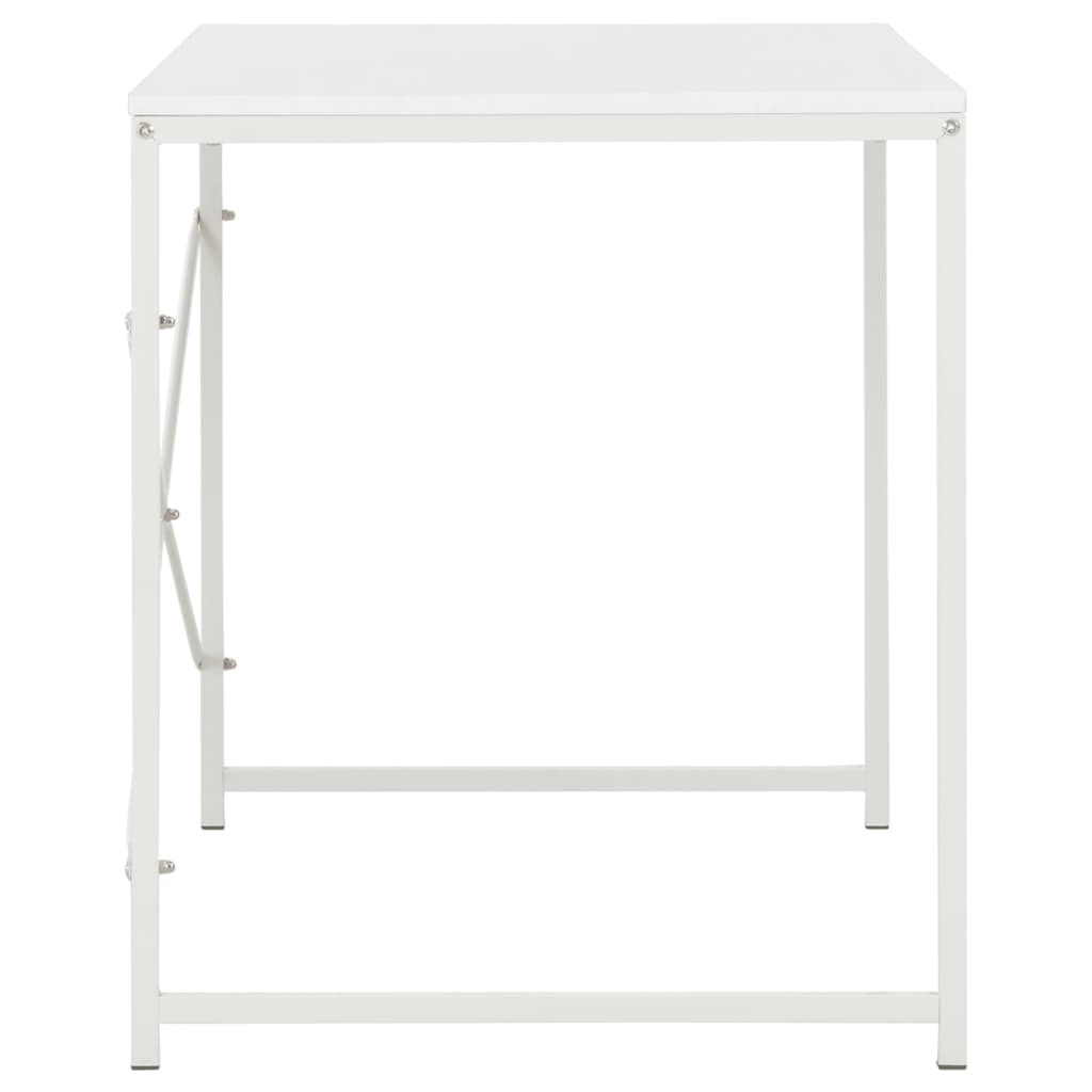vidaXL Computer Desk White 47.2"x23.6"x27.6"