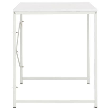 vidaXL Computer Desk White 47.2"x23.6"x27.6"