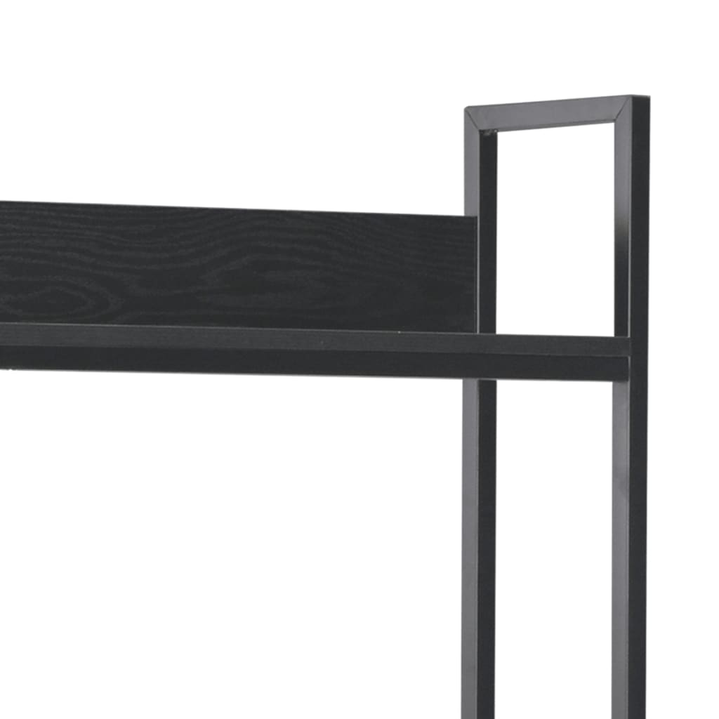 vidaXL Computer Desk Black 47.2"x23.6"x54.3"
