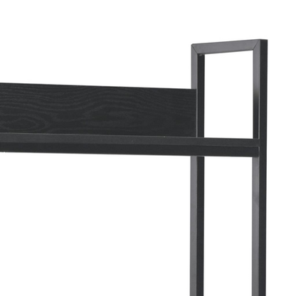 vidaXL Computer Desk Black 47.2"x23.6"x54.3"